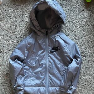 NWOT Nike Kids Slate Blue Coat with fleece interior